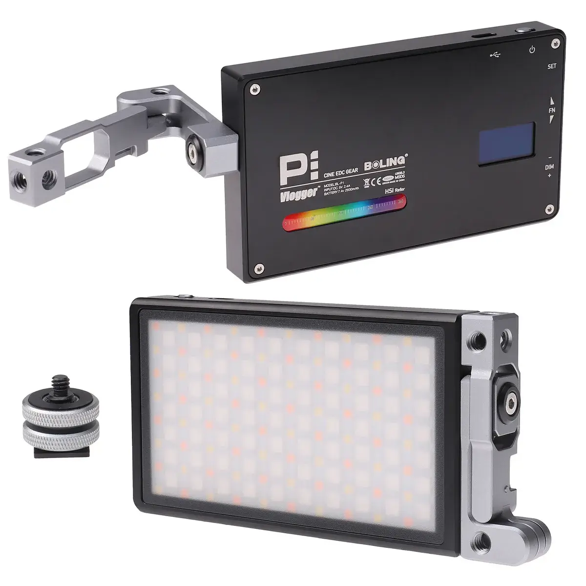 Boling BL-P1 PI Cine EDC Gear LED Video Light | Caribbean Gears