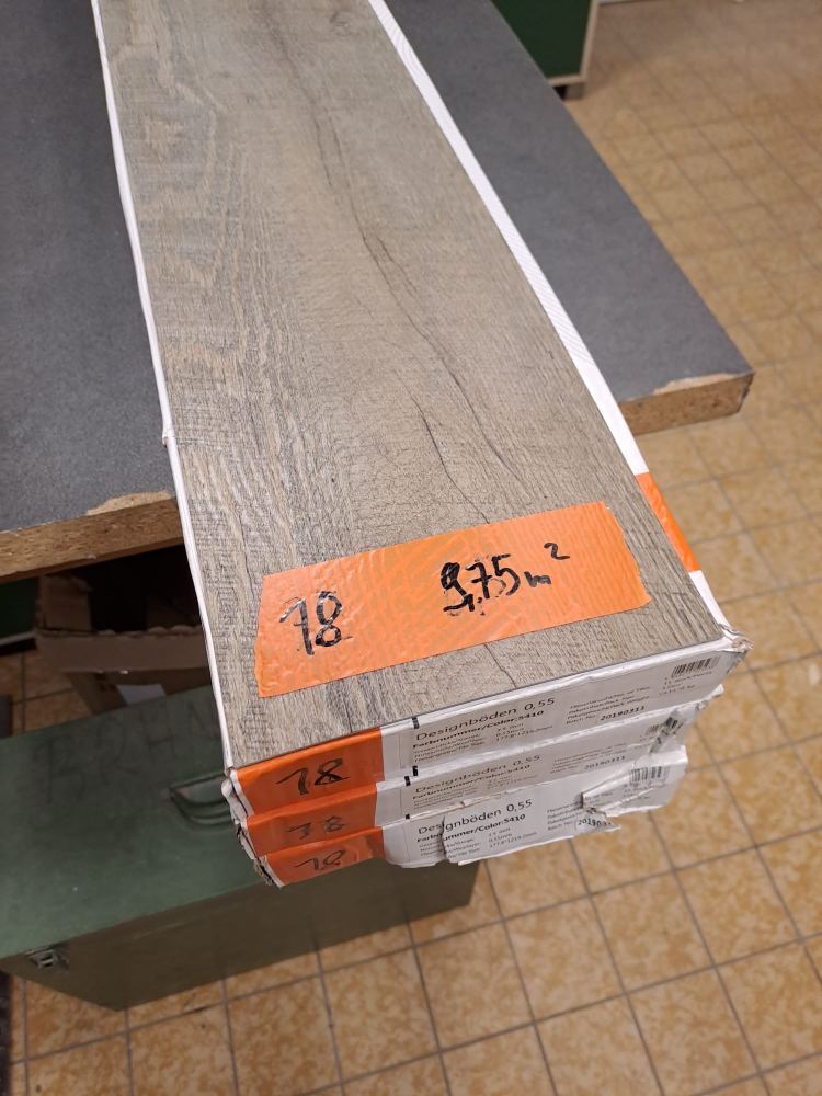 PVC Designbodenbelag Restposten 18 – Joka Classic Design 555 Misty (9,75 m², nur komplett)