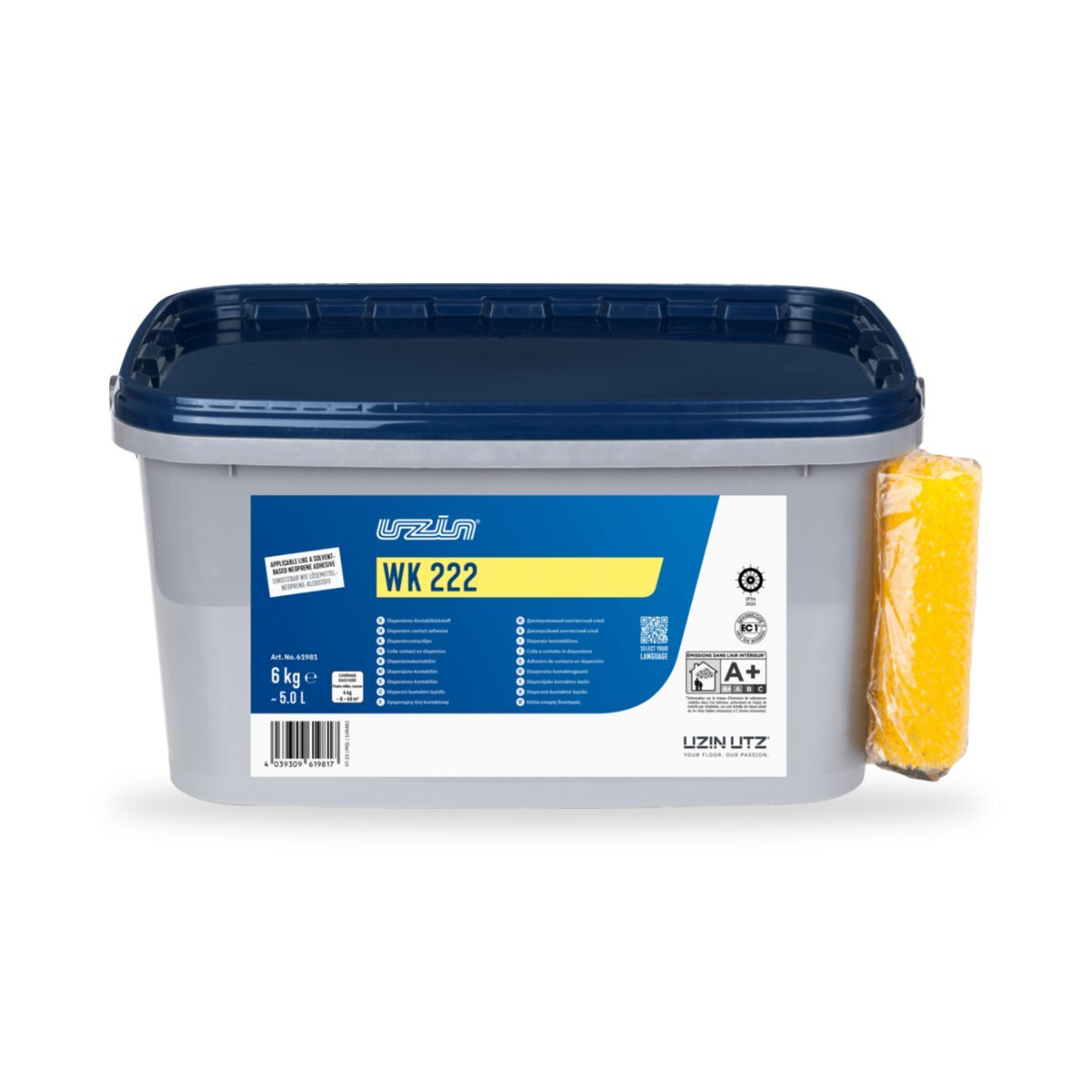 UZIN WK 222 Dispersions-Kontaktklebstoff, 1 kg