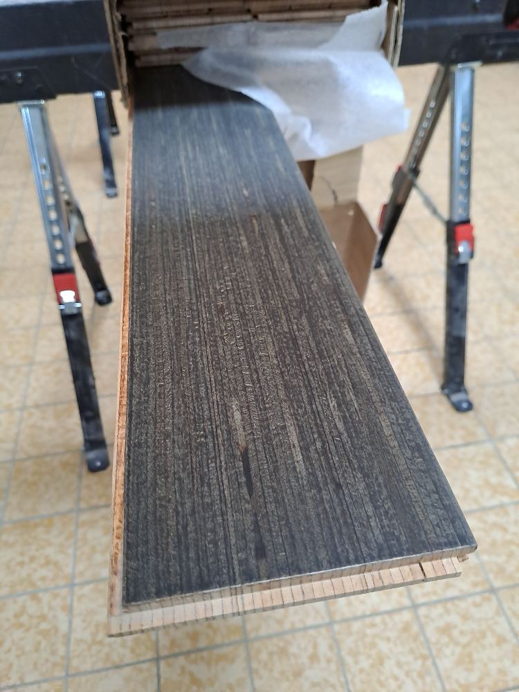 Massivholzboden (Baubuche) Restposten 62 – Pollmeier Baubuche Flooring (2,96 m², nur komplett)