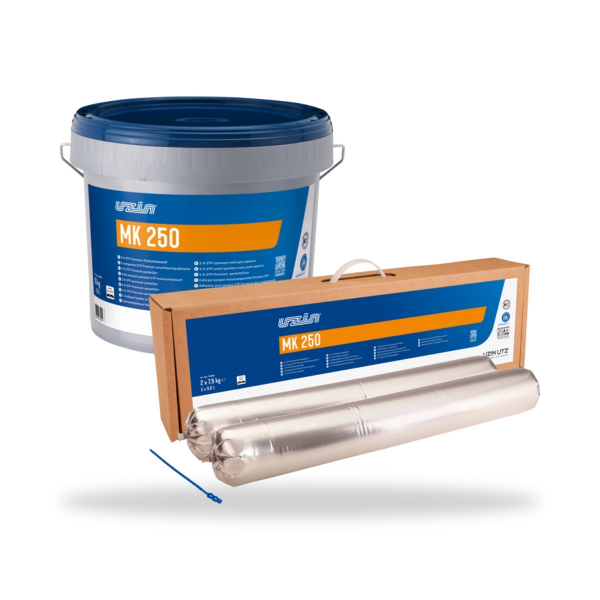 UZIN MK 250 Premium-STP-Parkettklebstoff, 16 kg Eimer