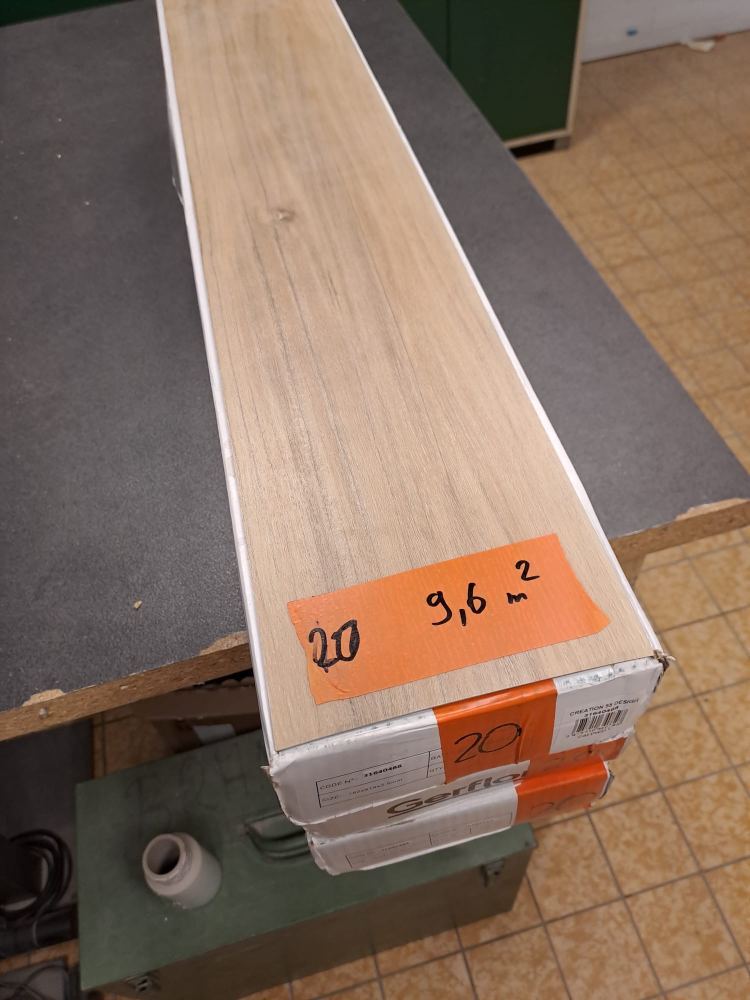 PVC Designbodenbelag Restposten 20 – Gerflor Creation 55 Design (9,6 m², nur komplett)