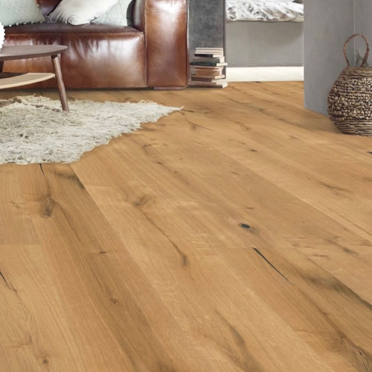 Landhausdiele Amadeus SL 220 Eiche Rustikal oxy geölt (Paket 2,904 m²)