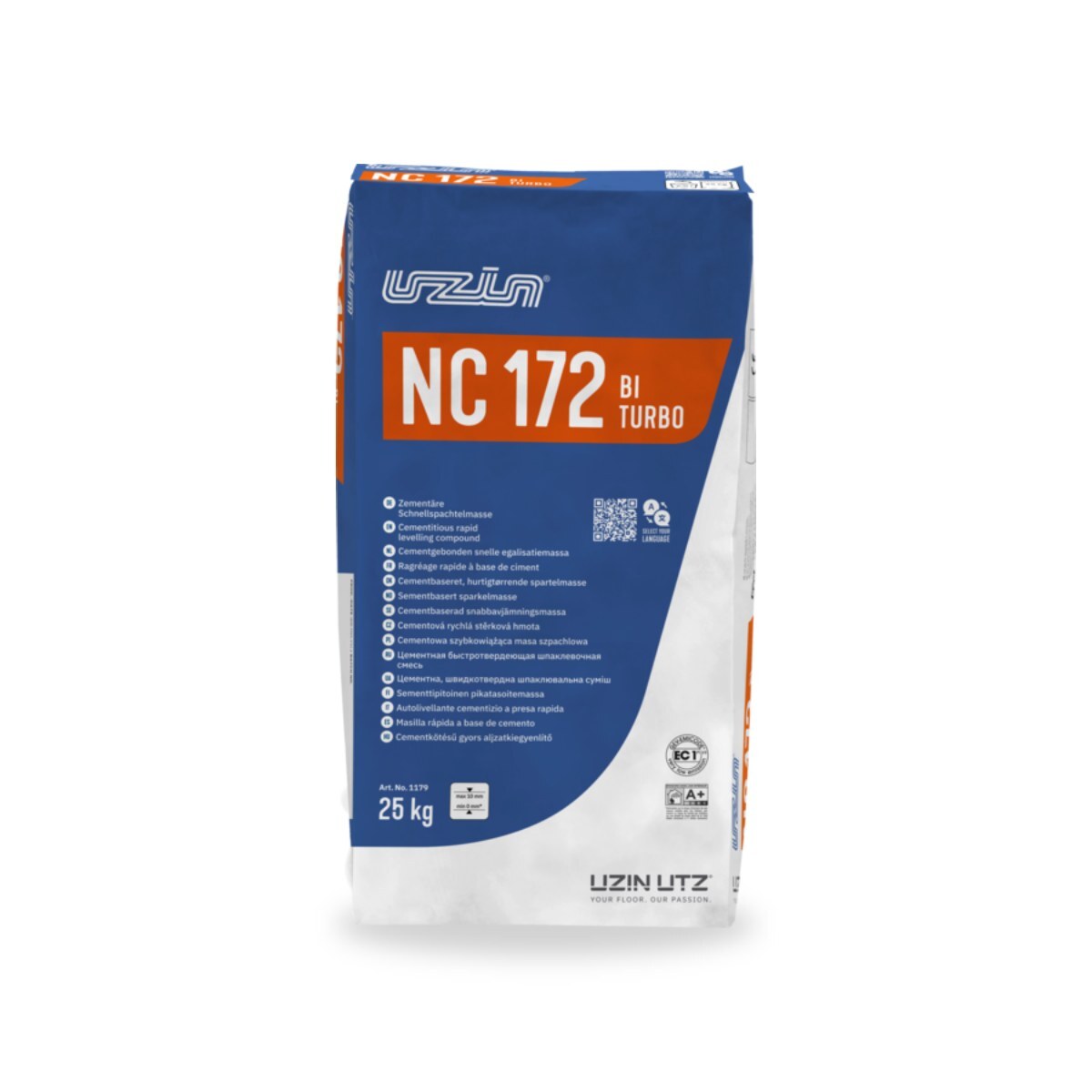 UZIN NC 172 BiTurbo Schnellspachtelmasse, 25 kg
