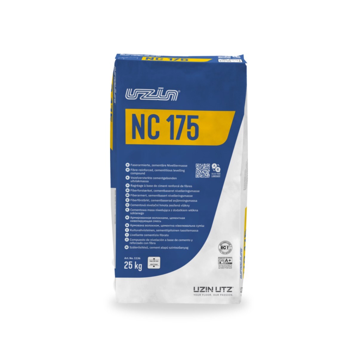 UZIN NC 175 Faserarmierte Nivelliermasse, 25 kg