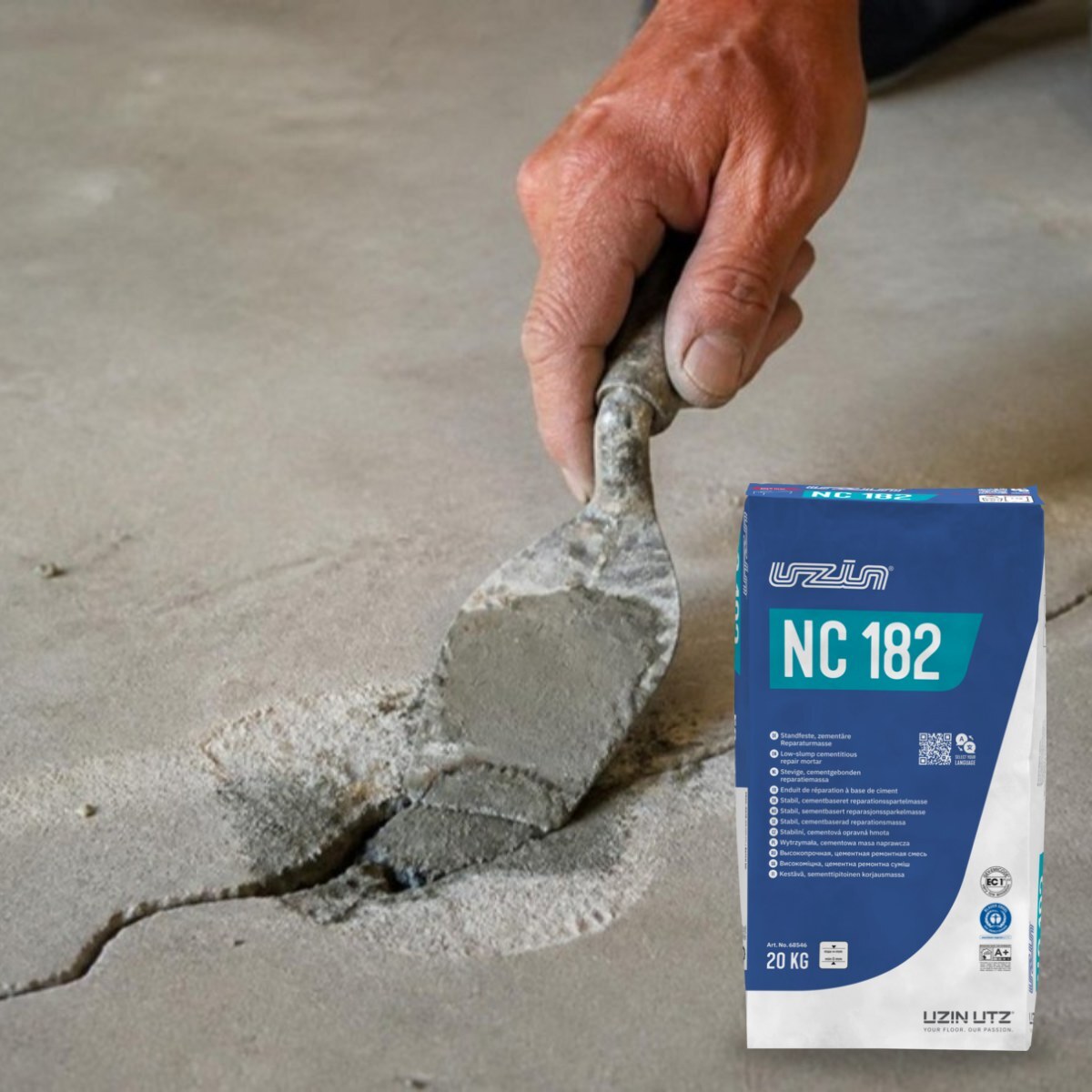 UZIN NC 182 Reparatur- und Schnellspachtel, 20 kg