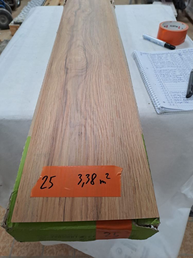 PVC Designbodenbelag Restposten 25 – Canyon Oak (3,38 m², nur komplett)