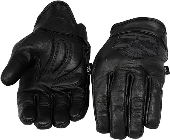 Milwaukee Black Leather Gloves | #1 San Diego Motorcycle Rental