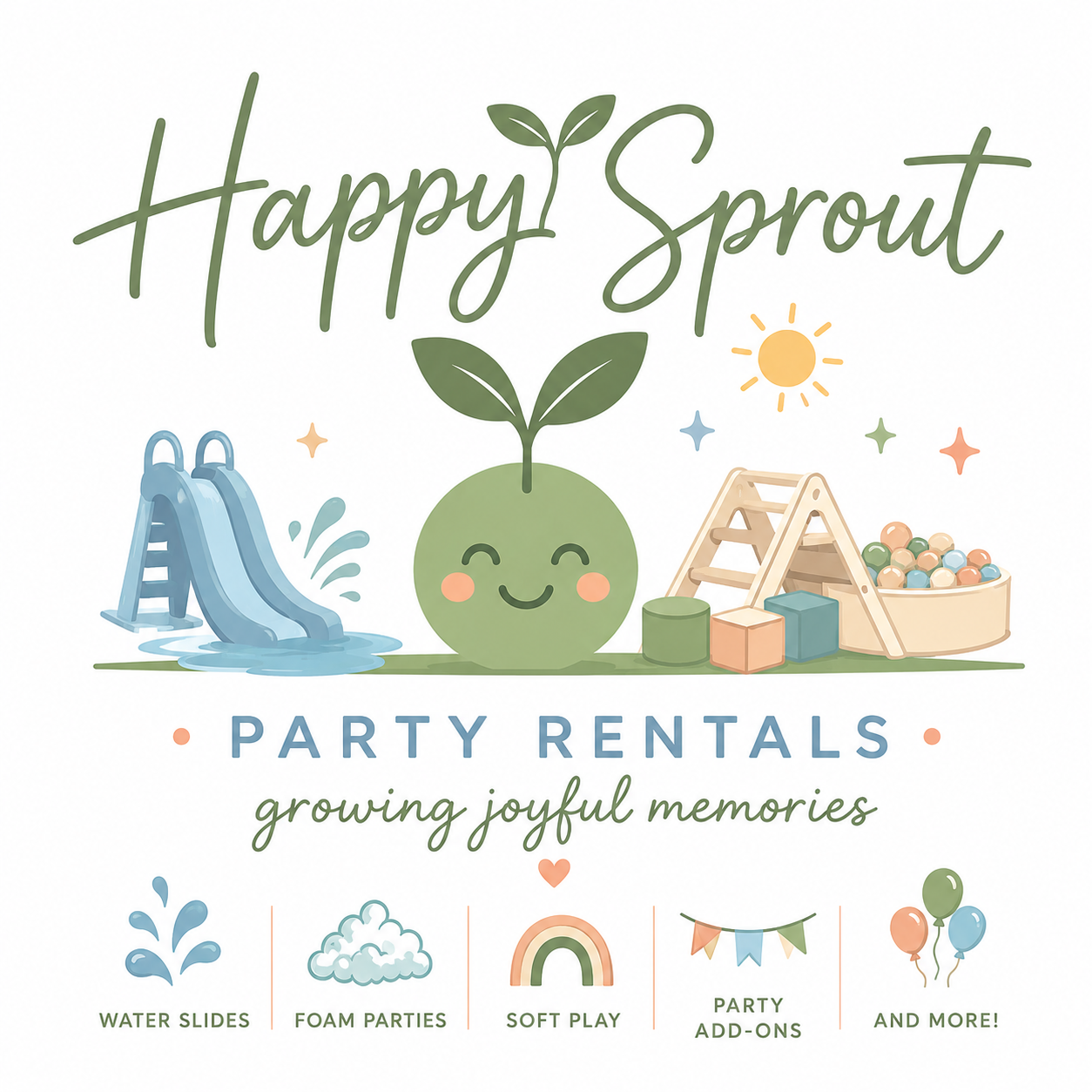 Happy Sprout Party Rentals