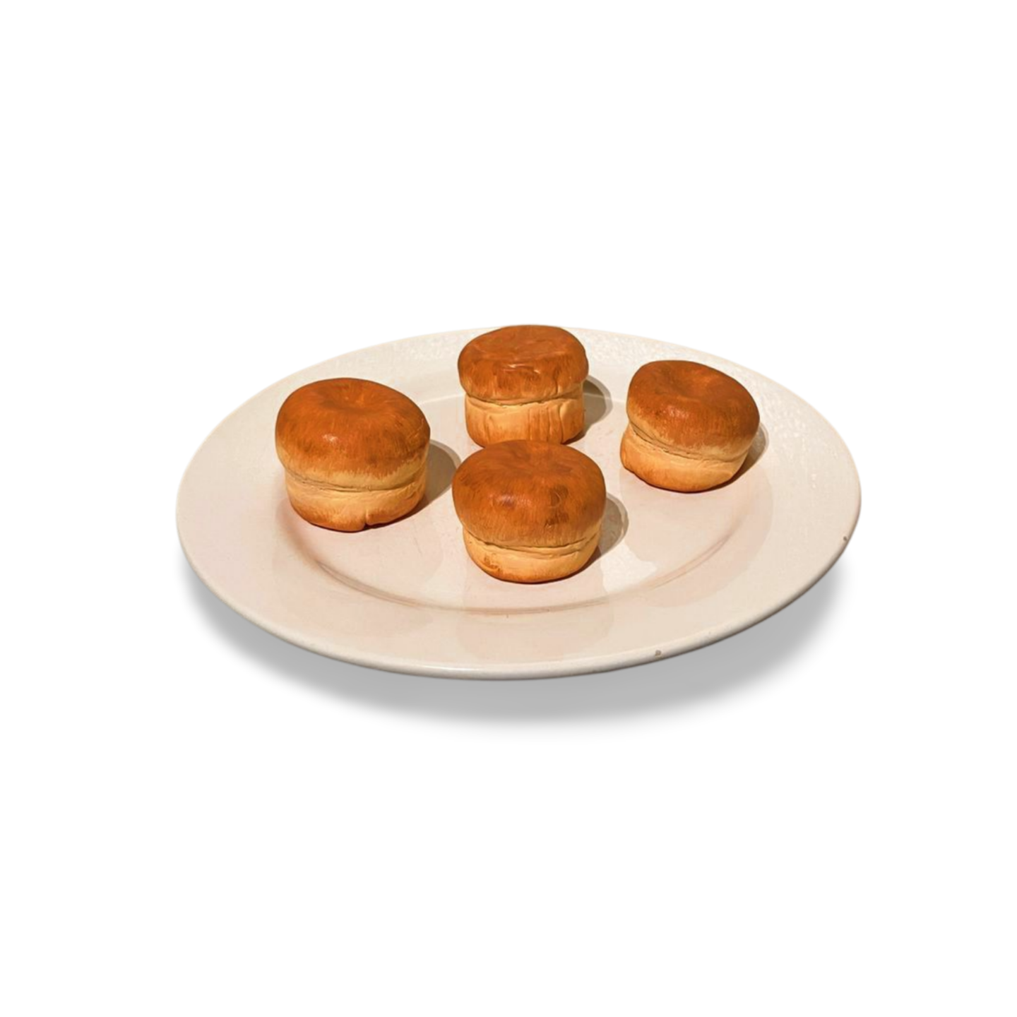 Plain Scones x4 | Theatre Props Hire | Small Props & Set Dressing