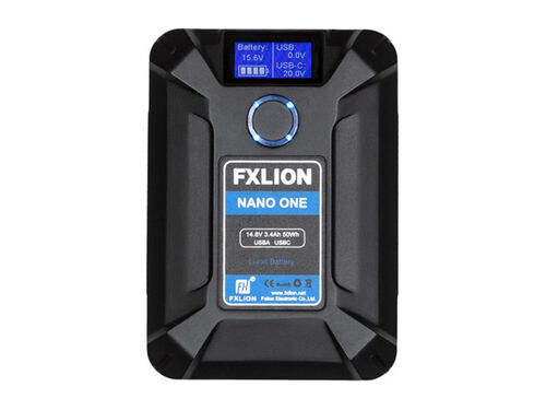 Аккумулятор V-Mount Fxlion NANO ONE Ultra-Compact V-Mount (14.8V 50Wh)