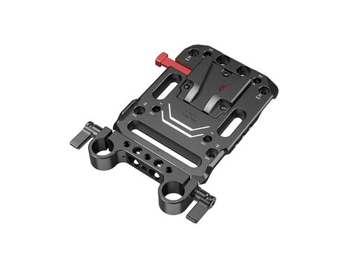Площадка SmallRig V Mount Battery Plate 2988 with Dual 15mm Rod Clamp