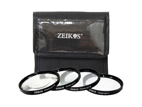 Комплект их 4-х диоптрийных фильтров Zeikos 77mm (+1, 2, 4, 10)