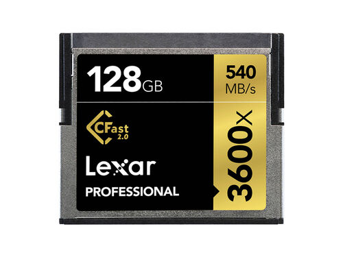 Карта памяти Lexar 128GB Professional 3600x CFast 2.0