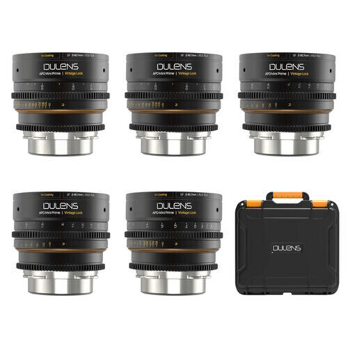 Комплект объективов Dulens APO Mini Prime T2.4/T2.6 5-Lens Kit (ARRI PL)