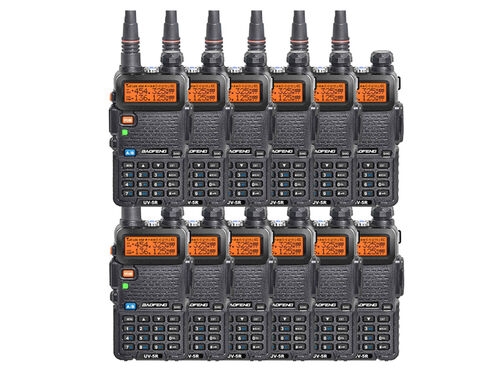 Комплект Раций Baofeng UV-5R (12 шт.)