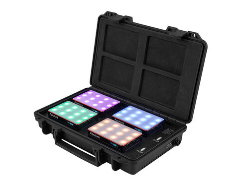 Aputure MC 4-Light Travel Kit с зарядным кейсом