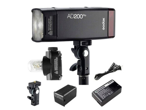 Вспышка аккумуляторная Godox AD200 Pro