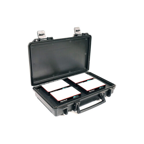 Aputure MC 4-Light Travel Kit с зарядным кейсом