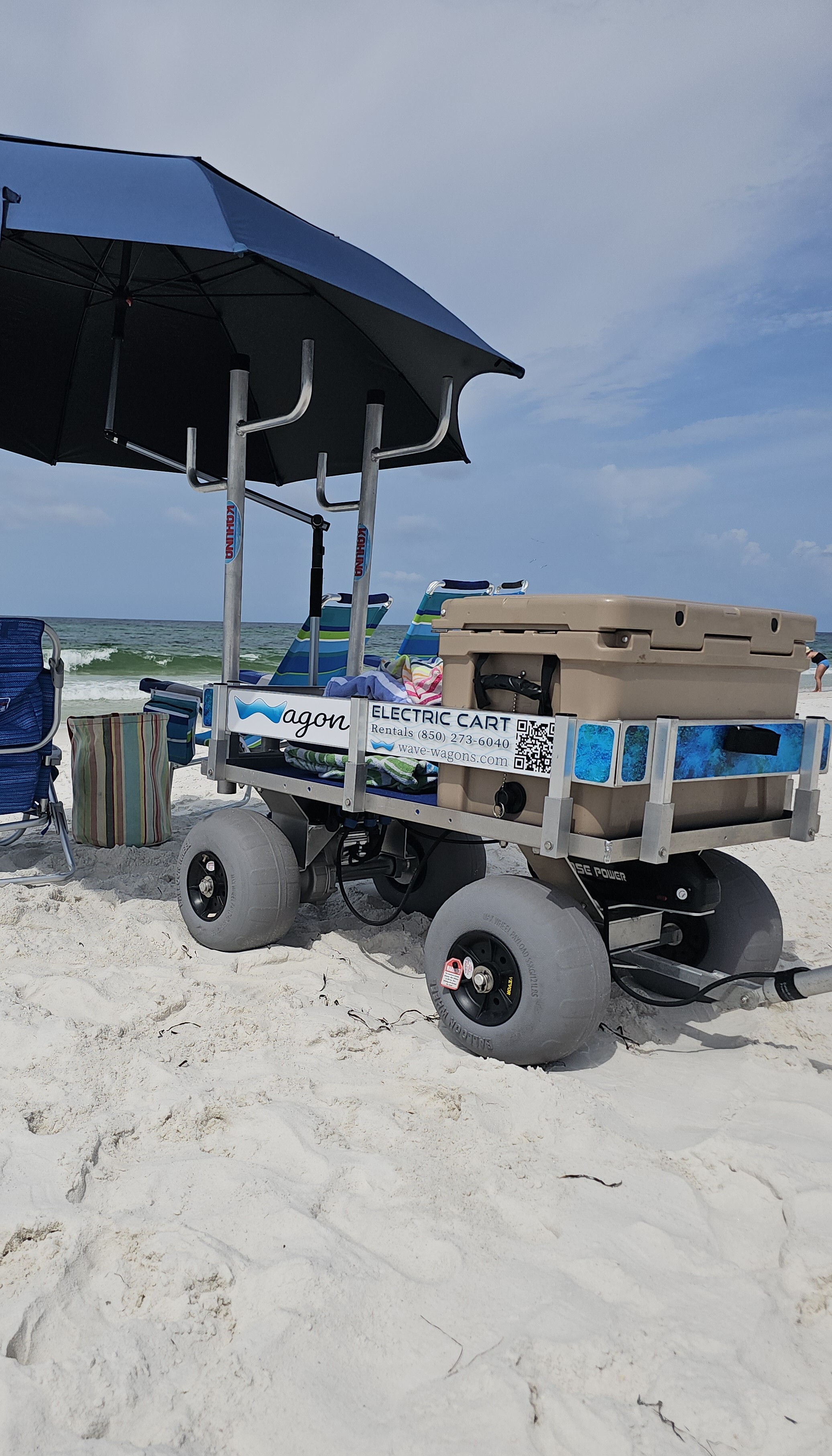Electric Beach Cart | Wave Wagon Electric Beach Carts
