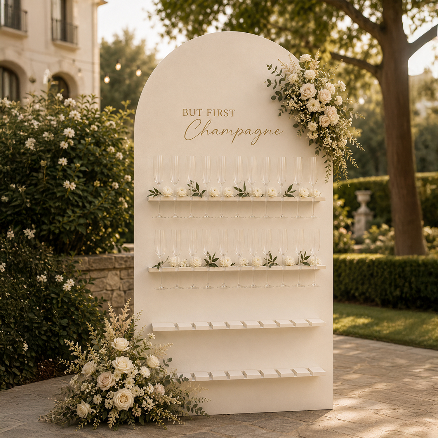 Champagne Wall