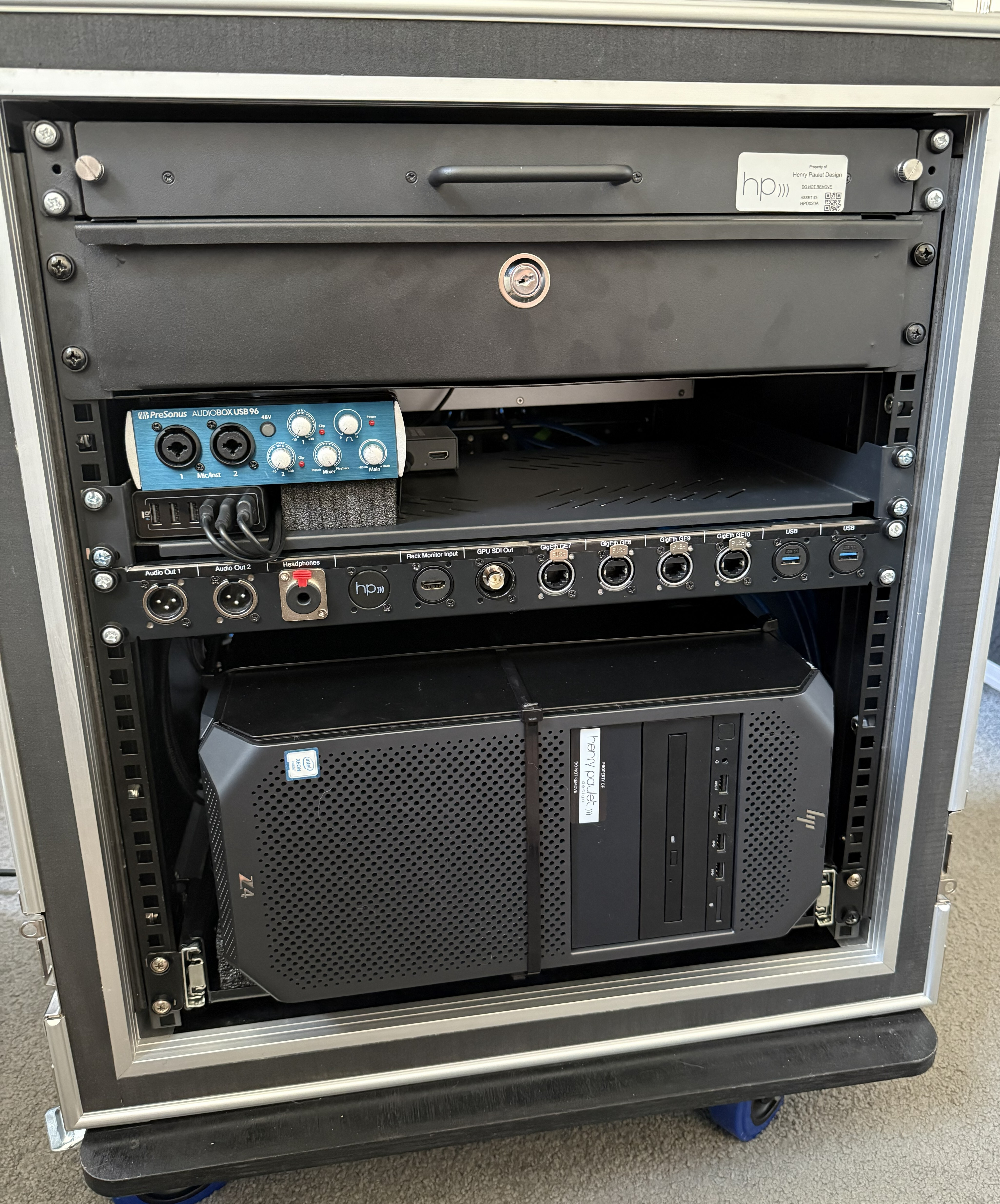 Henry D Rack vMix Stream Control Rack | Henry Paulet Design