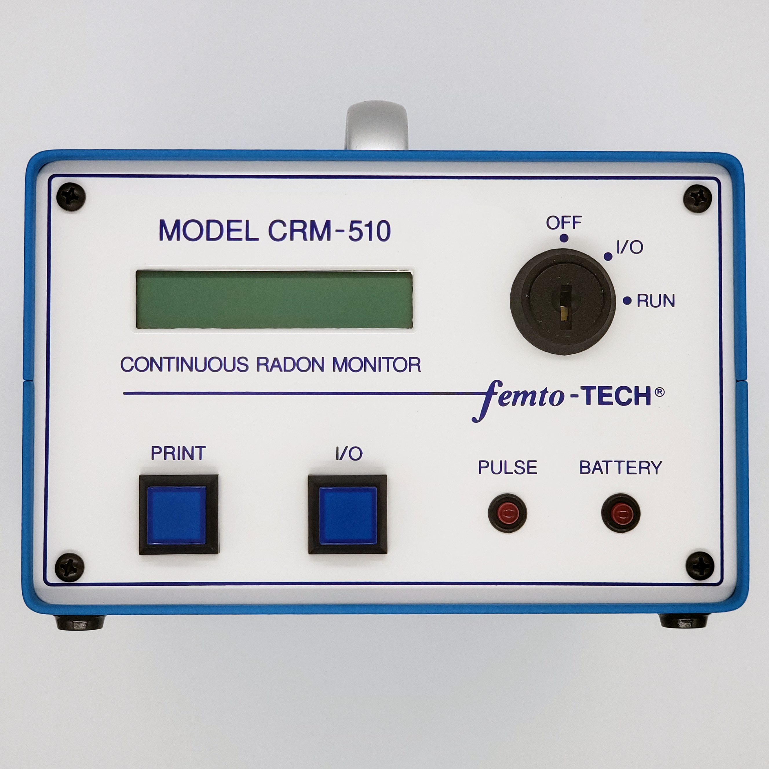 Continuous Blind Radon Monitor - CRM-510LPB Rental | femto-TECH, INC.