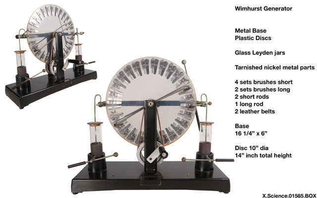 Wimhurst Generator | Prop Monkey