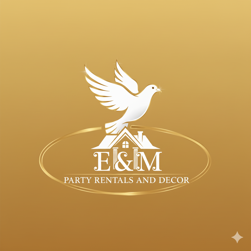 E&M Luxury Party Rentals and Decor Harker Heights Texas website photo