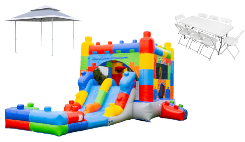 Block Party Package | Sunbeam Party Rentals - Bounce Houses ...