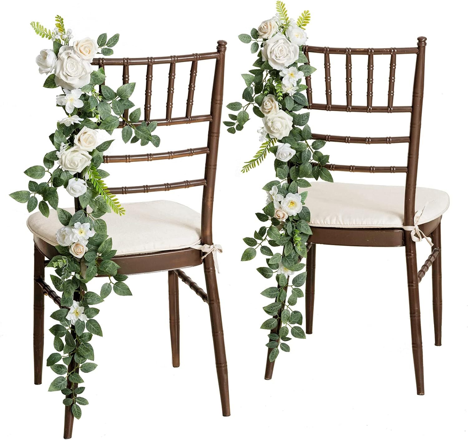 White Chair Garland | Decor Elegance