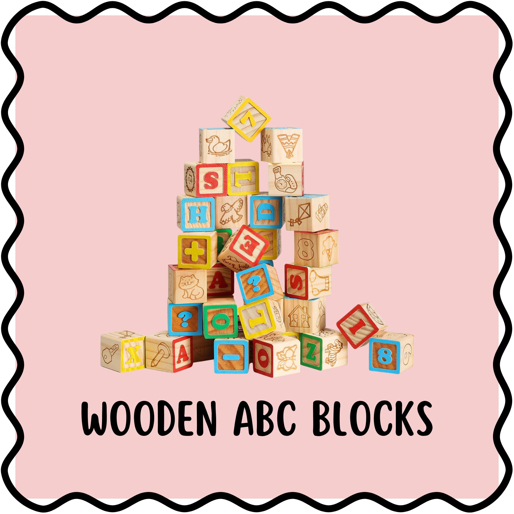 Wooden ABC Blocks 🧱 | Swap the Playroom | Premium Toy Rentals & Easy ...