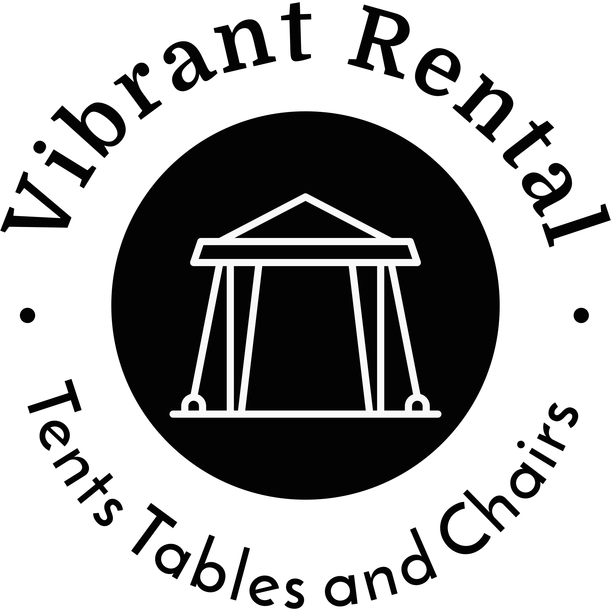 Vibrant Rental and Events website photo