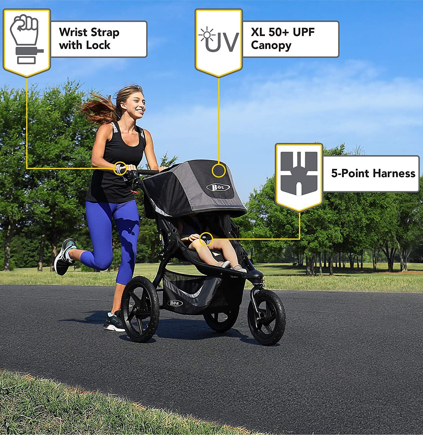 Bob Revolution 3 Single Jogger for Rent | Mammoth Baby - Delivering Mammoth