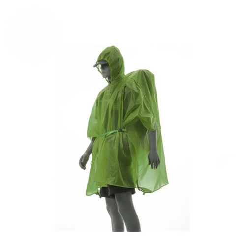 Veste de pluie / poncho imperméable en Nylon 15D ultralight FLAME