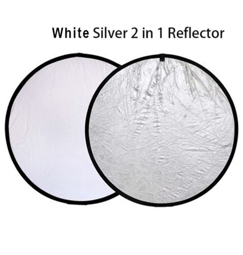 Reflectiescherm Wit/Zilver