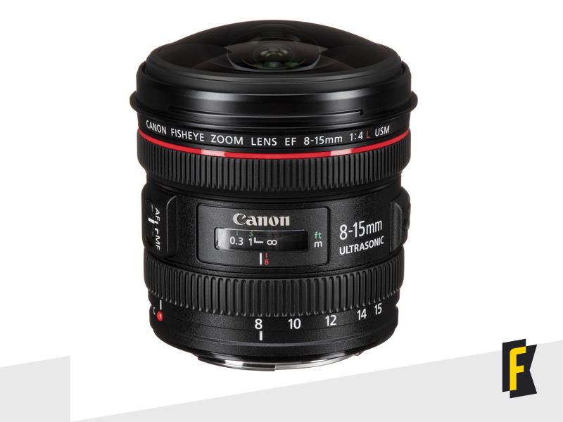 Lente Canon Fisheye 8-15mm EF f/4 L | FreshCam® Locadora Audiovisual