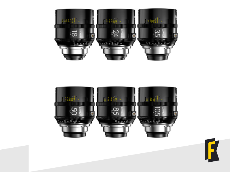 Kit de lentes DZOFILM Vespid 2 (PL MOUNT) | FreshCam® Locadora