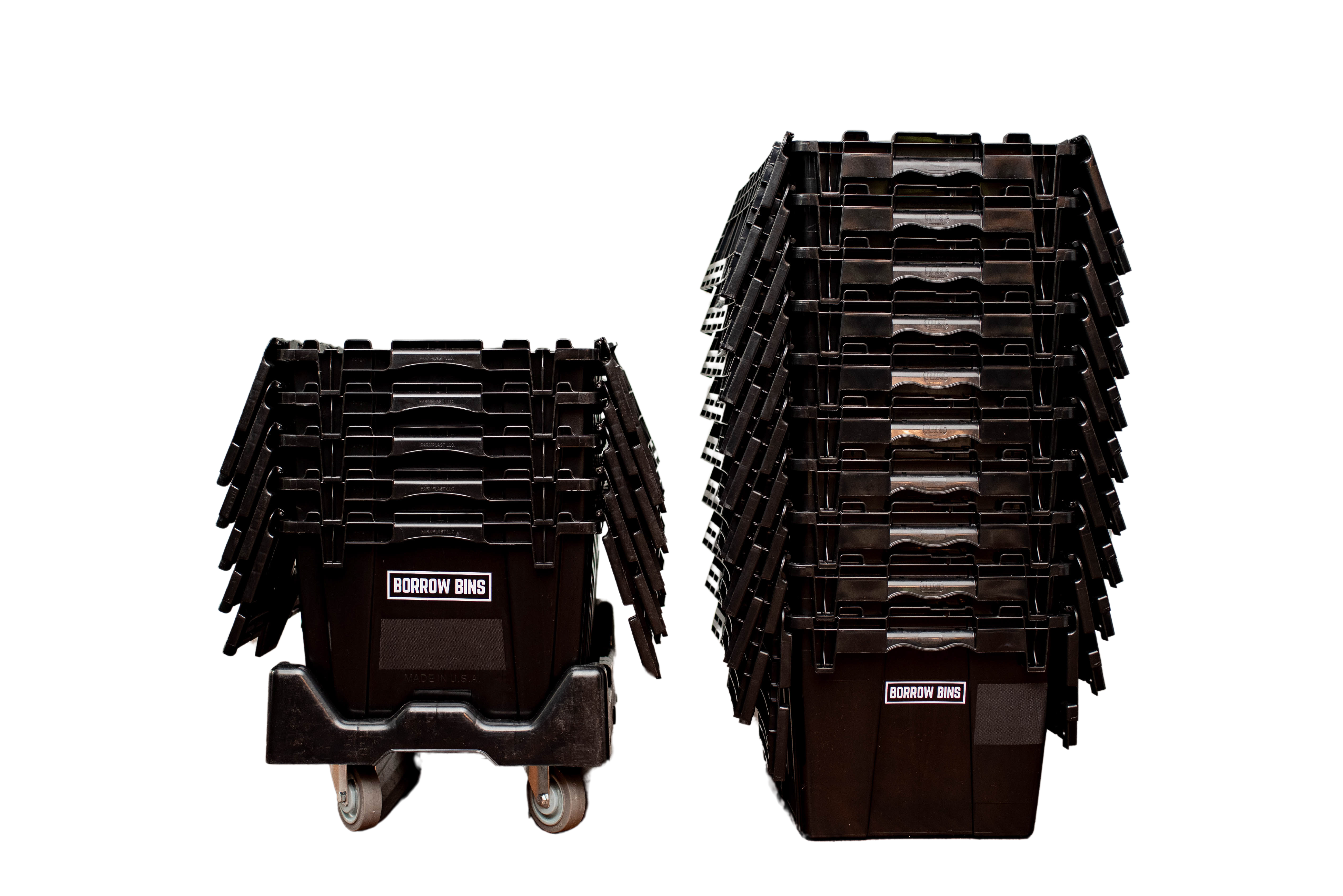 Studio or Dorm Bundle | Rent reusable plastic moving boxes in Fort ...