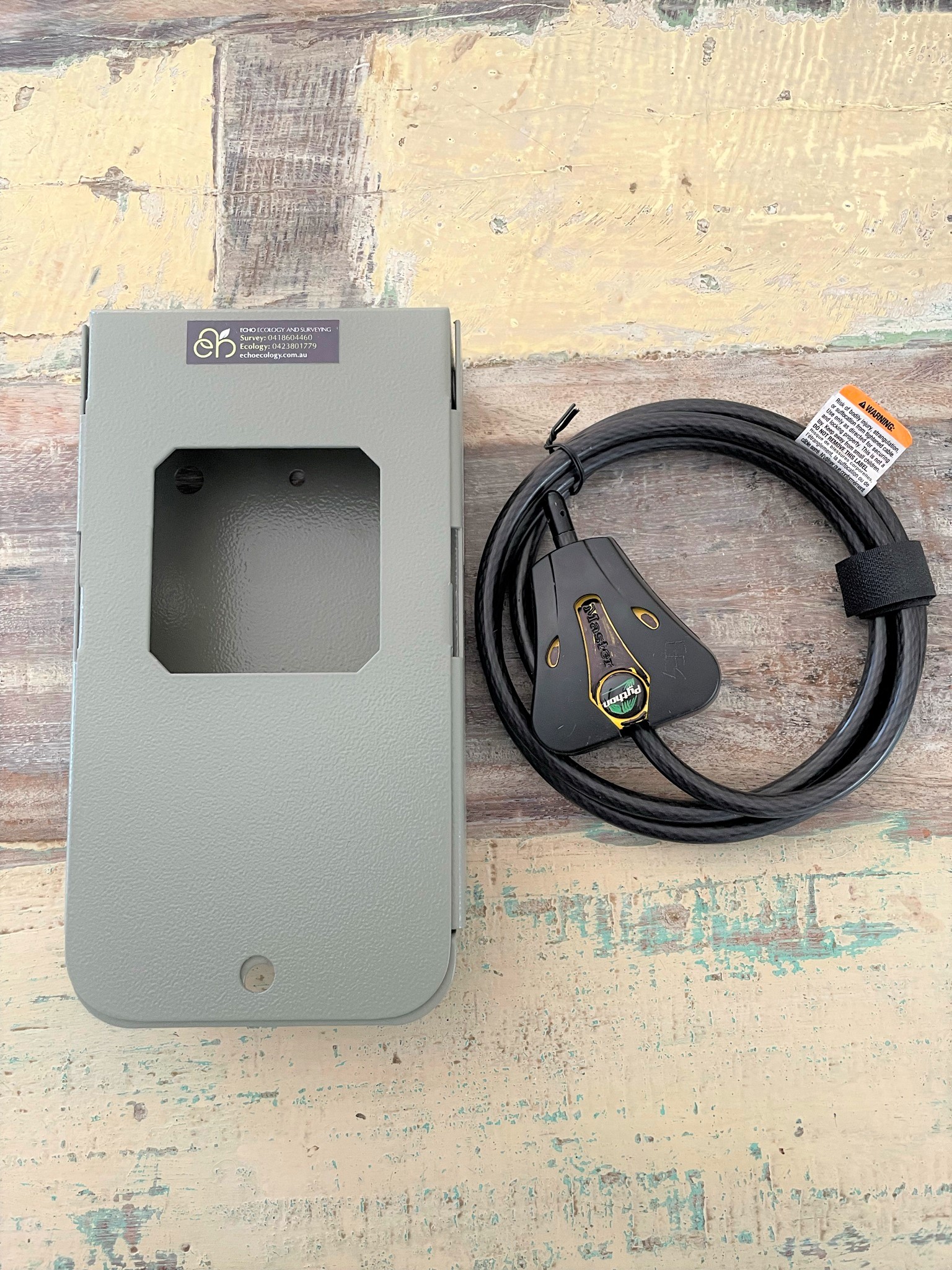 Lock Box & Python Lock for Anabat Swift | Echo Ecology and Surveying