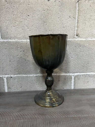 Large green goblet