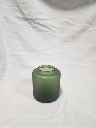 Green Glass Budvase