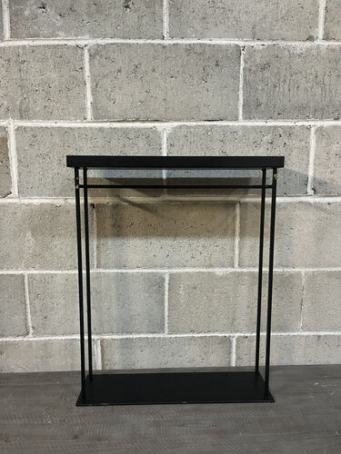 Rectangle black stand 