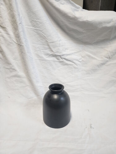 Black Ceramic Vase
