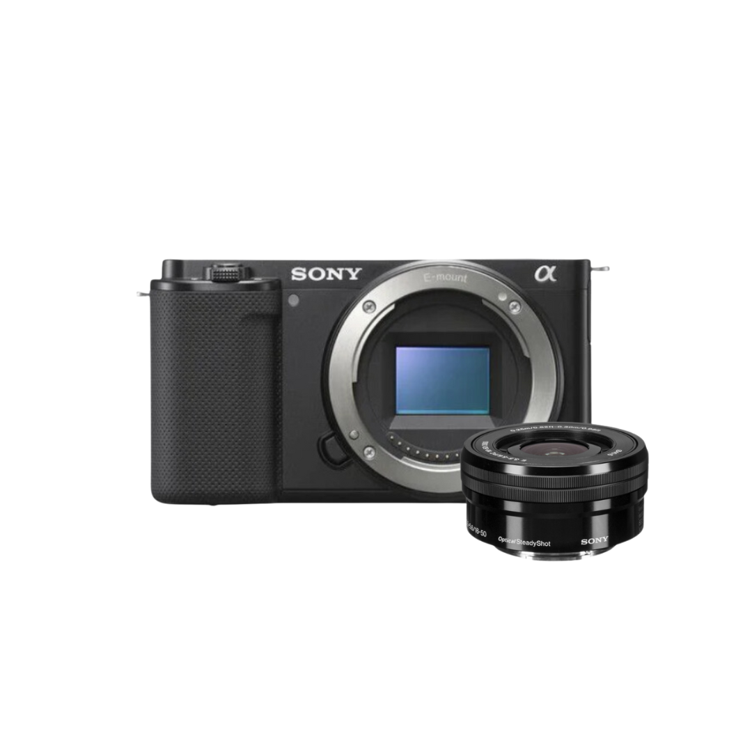 Aluguel de câmera Sony ZV-E10 com lente em Curitiba | LOCADORA DOS