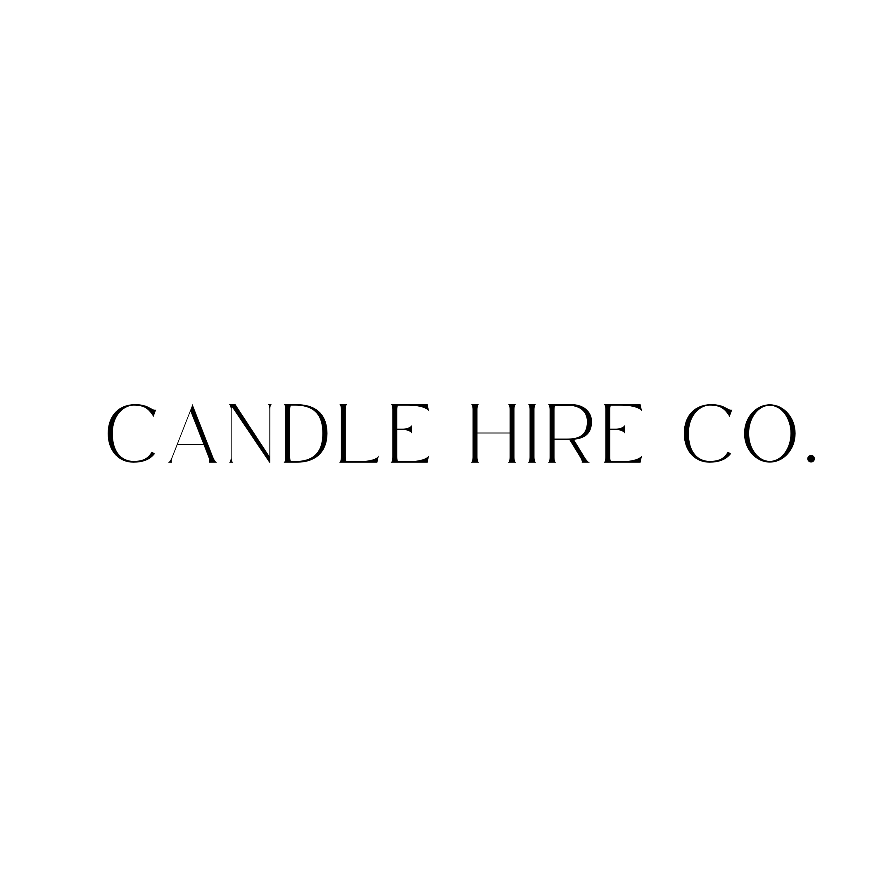 Candle Hire Co