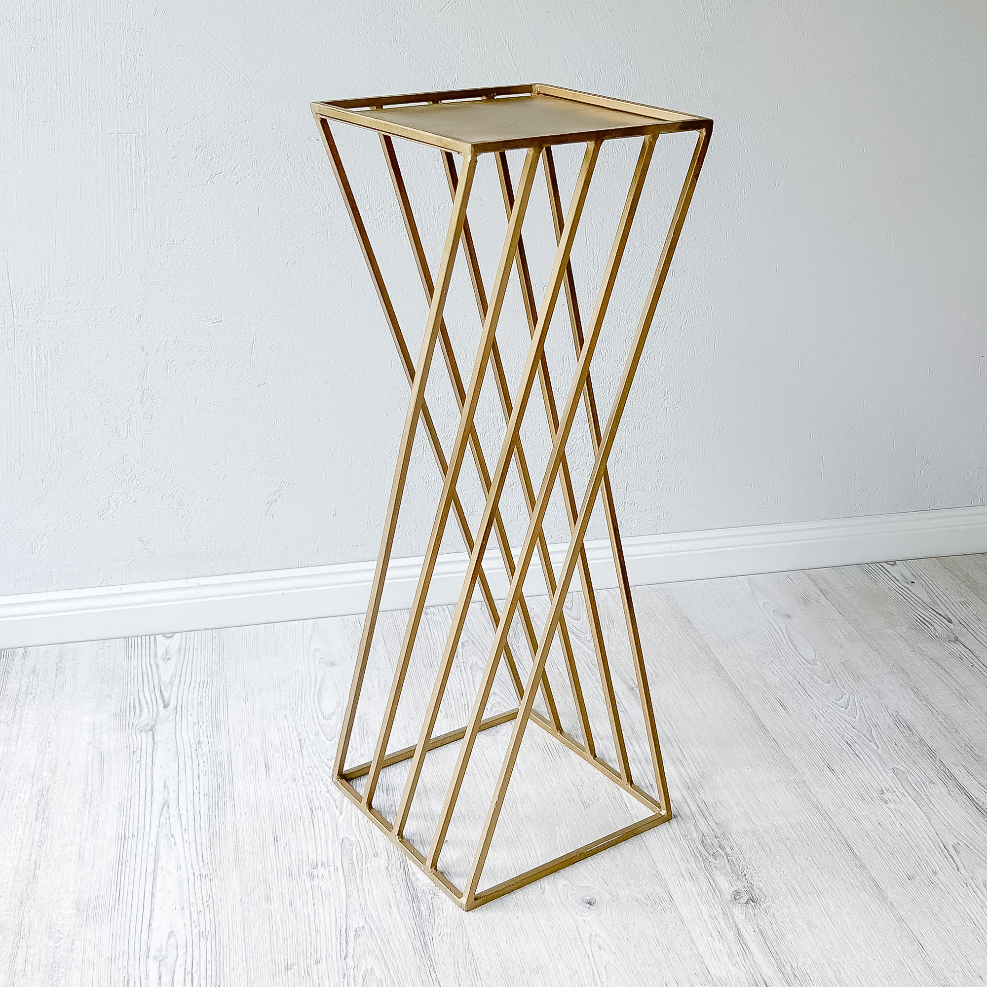 LINES GOLD 70 cm flower stand | VELVET