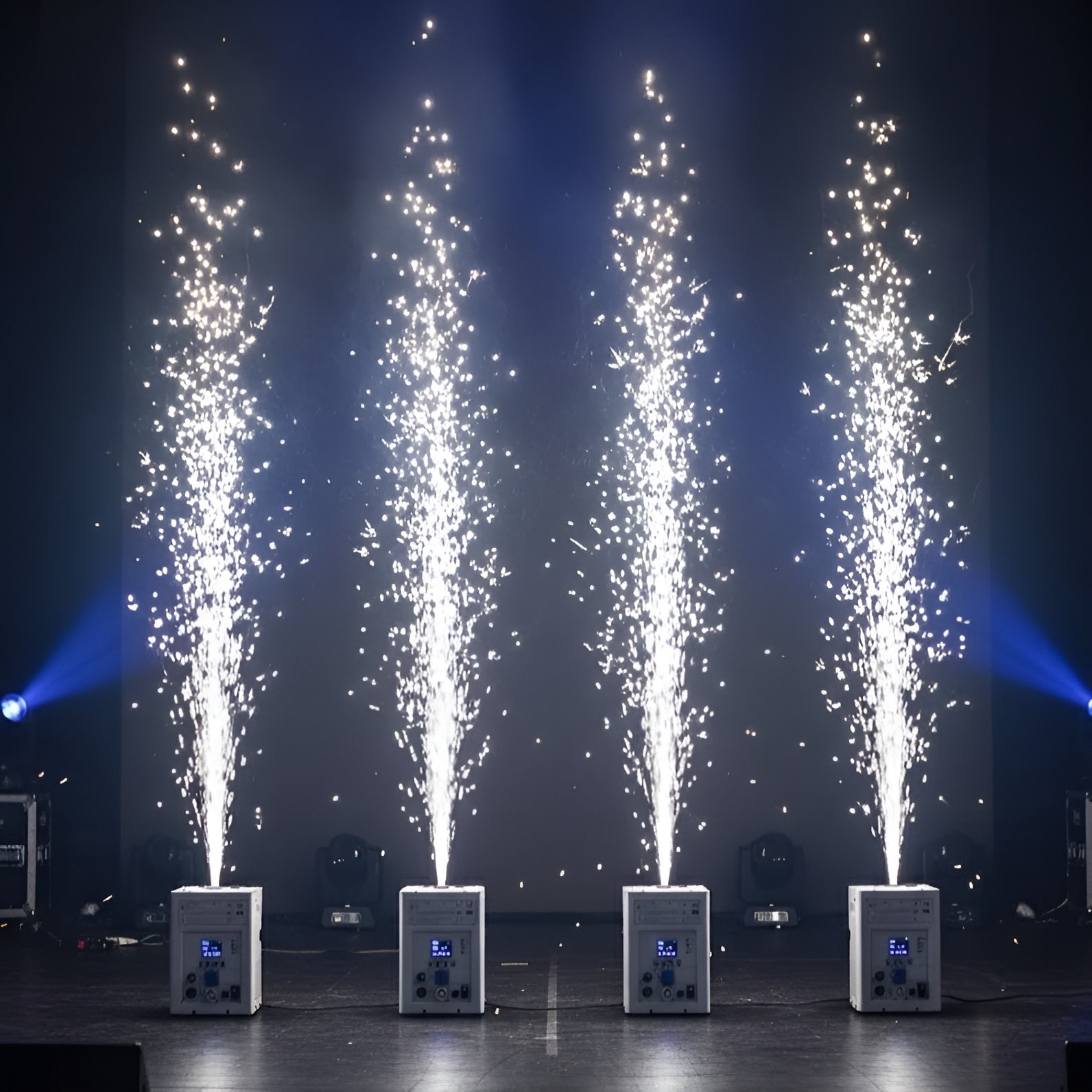 Cold Spark Machine - White | Chamak Events