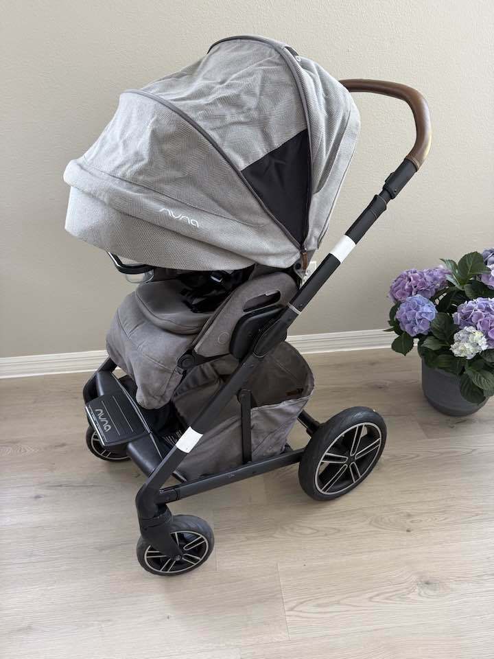 collapsible stroller wagon Creative outdoor push pull wagon with canopy| Navy Blue  Creative Wagons