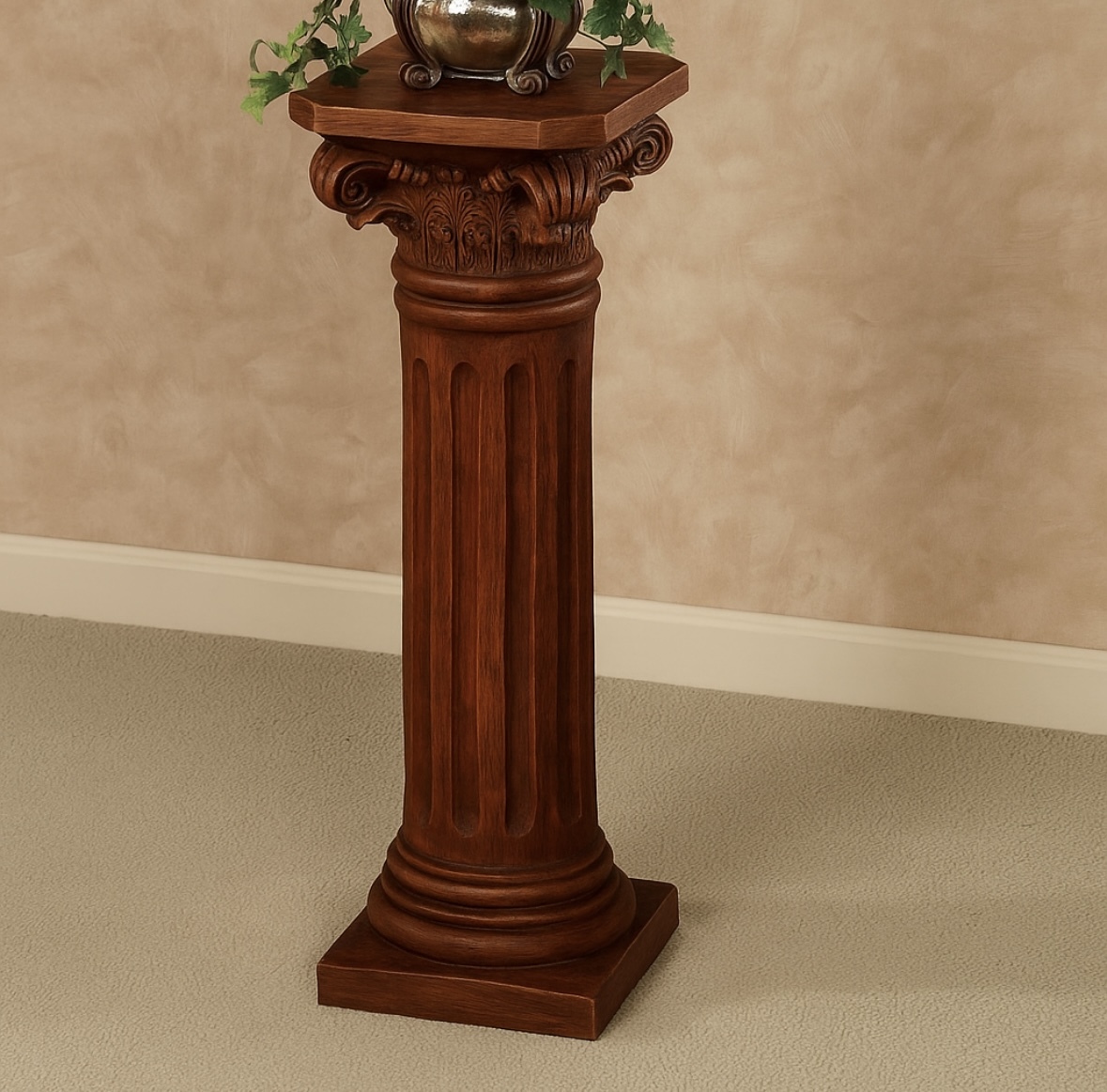 Vintage Brown Column | Wedding & Event Rentals | Valley Decors – Fresno ...
